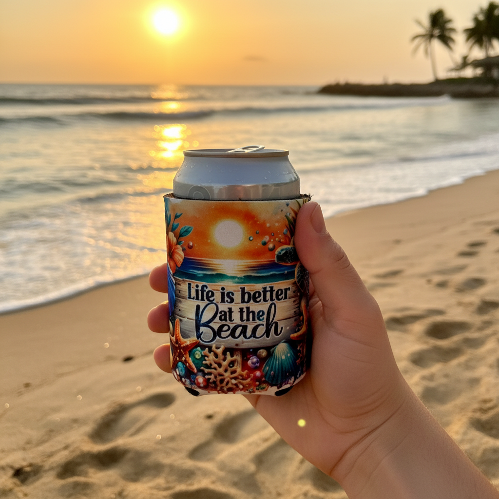 Can Koozie Lifestyle Photo