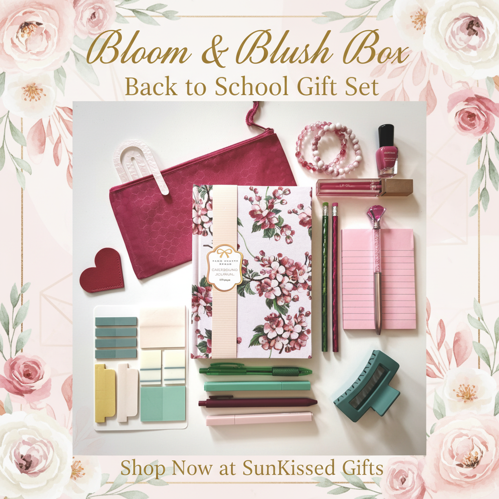 Bloom & Blush Box – Back to School Gift Set