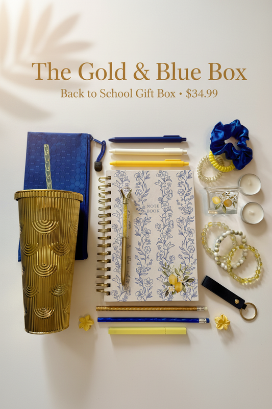 The Gold & Blue Box promotional poster